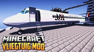 VLIEGTUIG MOD - Minecraft Mod Showcase