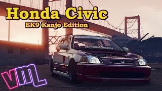 [ОБЗОР] GTA 5 - Honda Civic EK9 Kanjo Edition
