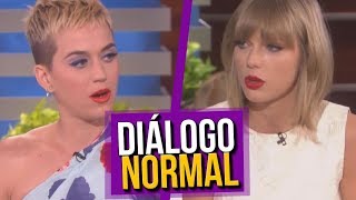 Diálogo normal Taylor Swift e Katy Perry: POLÊMICAS?