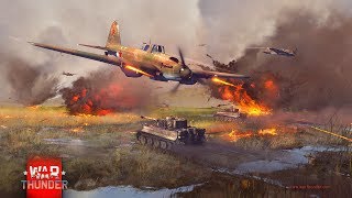 War Thunder. РБ. На броне с хорошим настроением. Приятного просмотра!!!