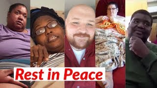 "My 600-lb Life" participants who passed away.