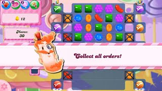 Candy Crush Saga Level 2825 NEW FORMAT no boosters