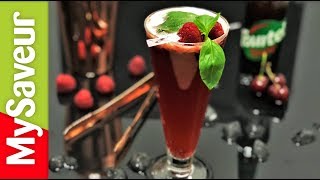 Cocktail sans alcool Red Tourtel Twist  (le bar à cocktails)