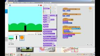 Учимся создавать игру в Scratch. Часть 1 Стрельба по верхнему краю.