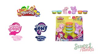 MY LITTLE PONY PLAYDOH Cutie Mark Creators Play Set Набор Пони! Знаки отличия Твайлайт и Пинки Пай