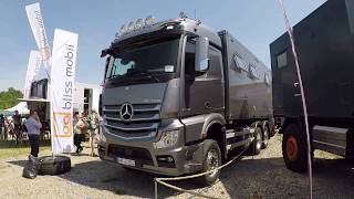 MERCEDES BENZ ACTROS 2552 EXPEDITION CAMPER TRUCK BY BLISS MOBIL ! NEW MODEL 2017 ! WALKAROUND !