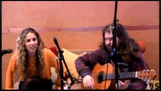 Casey Abrams and Haley Reinhart "Caley" Stageit