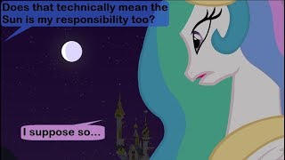 [MLP Comic Dub] What Really Happened Before Luna's Banishment (comedy)