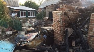 ДНР ДОНЕЦК улицы после АРТОБСТРЕЛА УЖАС ТРУПЫ РАЗРУШЕНИЯ ИЮЛЬ 2014