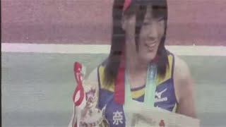 2014山梨インターハイ陸上　女子5000m競歩　表彰式