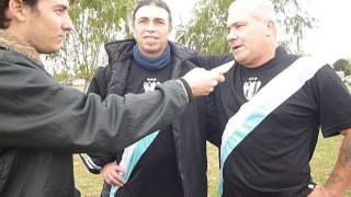 ENTREVISTA A LAS FIGURAS MARIO YERMUS Y ROBERTO LOPEZ GOLEADORES DE LEÑEROS A