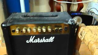Review.- Marshall MG15CDR (Amplificador de guitarra)
