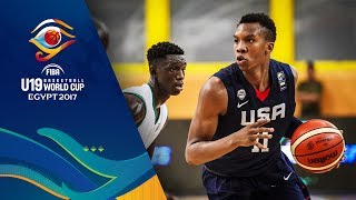 Mali v USA - Full Game - Round of 16 - FIBA U19 Basketball World Cup 2017