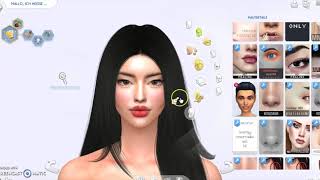 Sims 4 CAS - ASIAN BEAUTY + Download + CC links