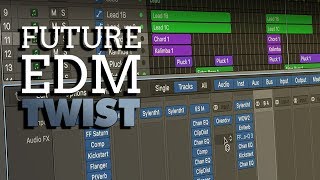 Future EDM Twist | Logic Pro X Template (+ Samples, Stems & Sylenth1 & Massive Presets)