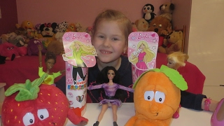 Gang Świeżaków Jajka Kinder Barbie series Lalki Barbie Unboxing kinder eggs barbie
