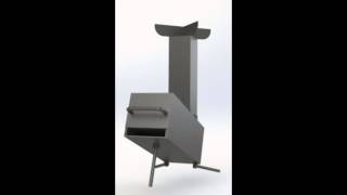 Rocket Stove ,Разборная туристическая печь.Ракетная печь