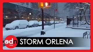Storm Orlena: New York City Pummeled by Heaviest Snowstorm in Over Five Years
