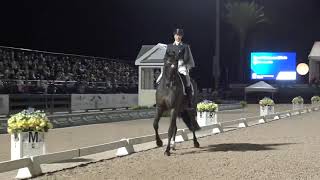 Tinne Vilhelmsson Silfvén och Don Auriello FEI World Cup Grand Prix Freestyle, Wellington