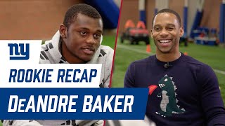 Victor Cruz Sits Down with DeAndre Baker to Recap his Rookie Season | New York Giants