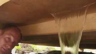 Утеплитель набирает в себя воду конденсат