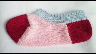Как вязать следки на вязальной машине. Часть 1.