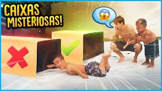ANÕES VS GIGANTES: CAIXAS MISTERIOSAS!! [ REZENDE EVIL ]