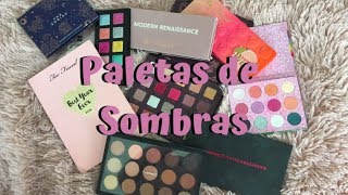 PALETTAS DE SOMBRAS! //MI COLECCIÓN DE MAQUILLAJE//- Ro Contardo