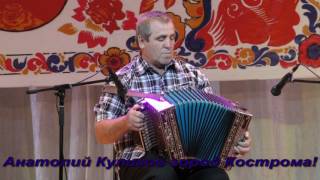 Анатолий Куликов город Кострома.Гармонь - это не история, а душа русского человека.