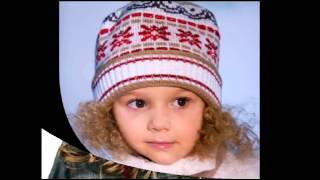 Отличные детские шапочки с северным узором  Тепло и красиво!