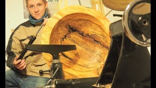 XXL Schale aus 300 Jahre alter Buche