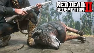 Легендарные ВОЛК и ОЛЕНЬ Охота в RDR 2