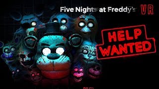 FIVE NIGHTS AT FREDDY'S VR HELP WANTED ПЕРВАЯ НОЧЬ ФНАФ 1