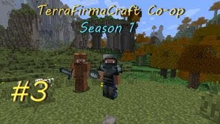 TerraFirmaCraft Co-op S1E03 (Наш первенец - Руды Слиток Металлович)