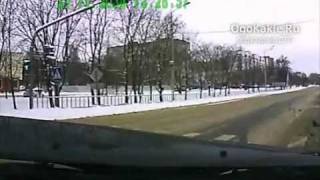 Занос и эмоции. ДТП
