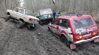 Эта НИВА не может застрять, ZaLuPAZL включат заднюю и всё, OFF ROAD на ТАНКОВОЙ часть-3