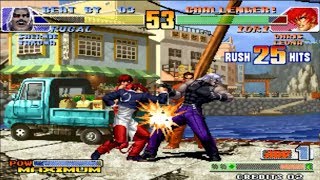 Kof 98 Combo Hack - Liehuo jian fa VS Xiao hai(小孩) Yzkof