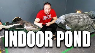INDOOR POND - PLANS REVEAL  | The King of DIY