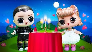 Die LOL Puppen feiern Valentinstag. Spielzeug Video für Kinder.