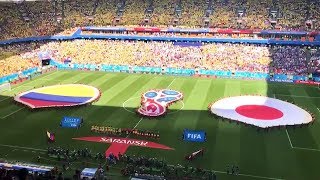 COLOMBIA VS JAPÓN: ASÍ SE VIVIÓ EL HIMNO DE COLOMBIA EN SARANSK