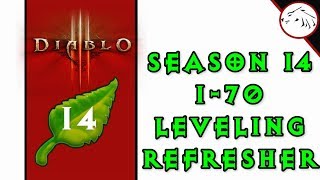 Diablo 3 Season 14 Leveling Refresher - Tips For Leveling 1 to 70 With Speed & Efficiency