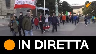 Vienna: manifestanti in piazza contro #lockdown
