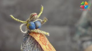 Поделки своими руками. Козочка из пеньковой веревки