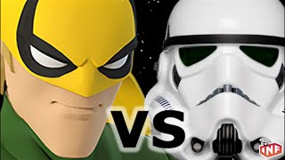 Iron Fist vs Star Wars Imperial Troopers Disney Infinity