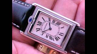 Cartier Tank Basculante Watch