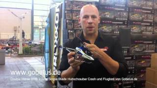 Double Horse 9116 2,GHz Single Blade Hubschrauber Crash und Flugtest von Gobelus.de