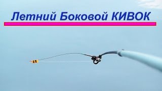 Моя летняя удочка с Боковым Кивком. Рыбалка. Fishing. Подводная съемка. Поклевки