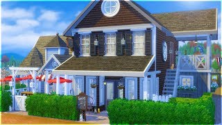 The Sims 4 Speed Build | The Purrfect Pour (Cat Cafe)
