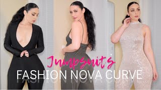 Jumpsuit Try-On Haul | FASHION NOVA CURVE