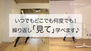 バレエがもっと楽しくなる！バレエ TV 開局！【バレエ辞典＆お手本動画見放題プラン】